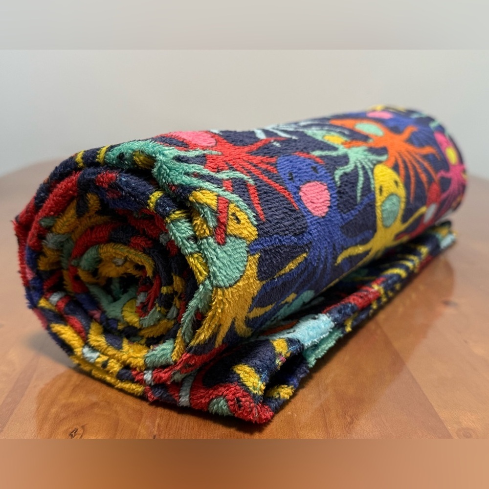Vilebrequin Blue Marine Octopus Towel - Picture 5 of 7
